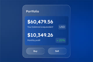 Krypto-Trading-Plattform von Buchstatt Advisors als Übersicht mit Live Data